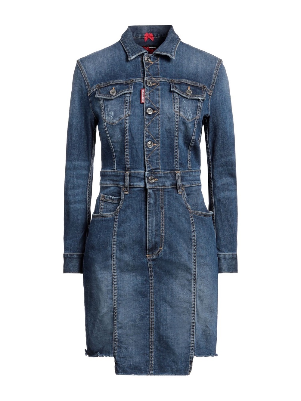 Dsquared2 Denim Dress - Blue Women